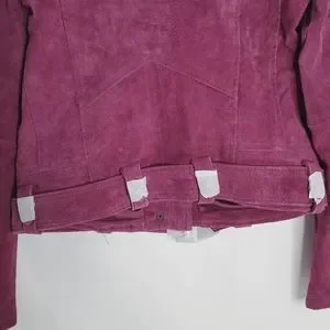 Blank nyc pink suede jacket deals